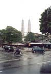 6. Kuala Lumpur � pohled na Twin Towers � nejvy��� mrakodrap na sv�t�