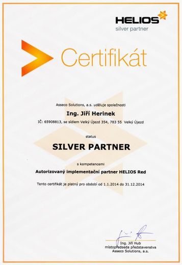 HELIOS  Red Silver Partner 2014