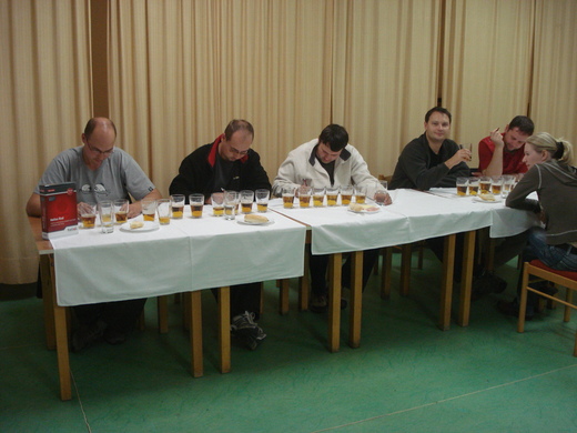 Pivní degustace Lichnov - práce degustátorů1 Pivní degustace Lichnov - práce degustátorů1